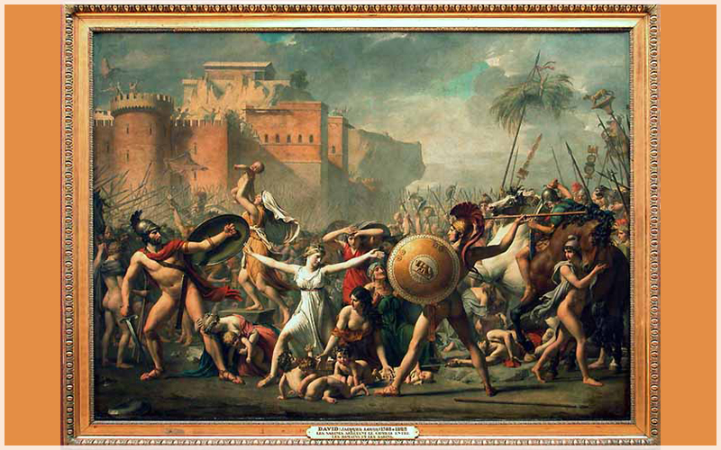 Les Sabines Jacques Louis David